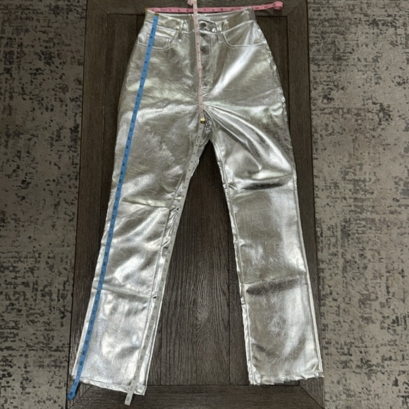 WeWoreWhat Mirror Straight Leg Mirror - Picture 13 of 16